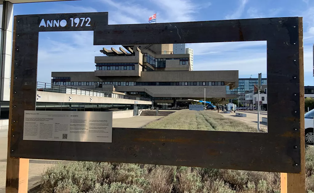 50 jaar Terneuzen bord