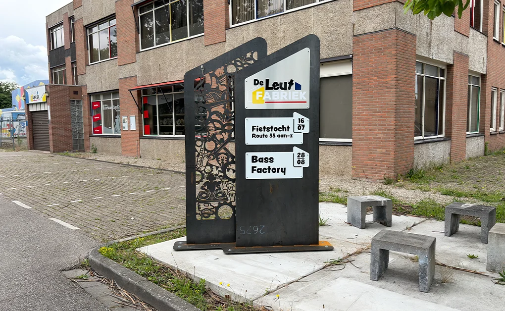 Welkomstzuil