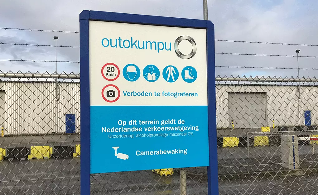 Info- en veiligheidsborden