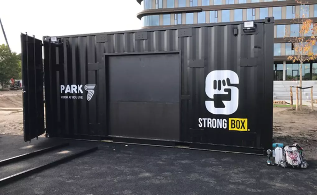 Container belettering