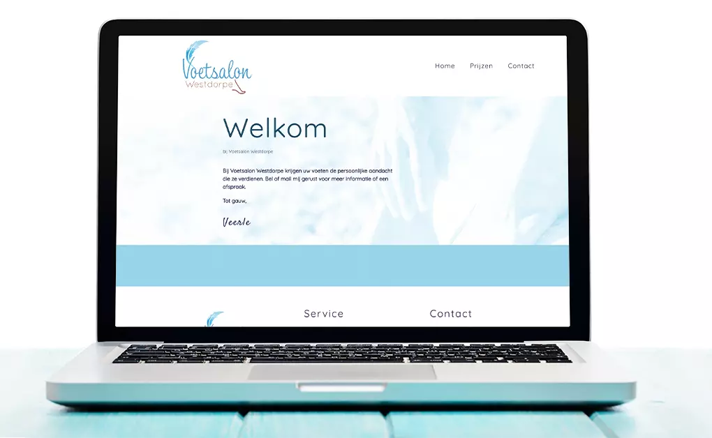 Website ontwerp