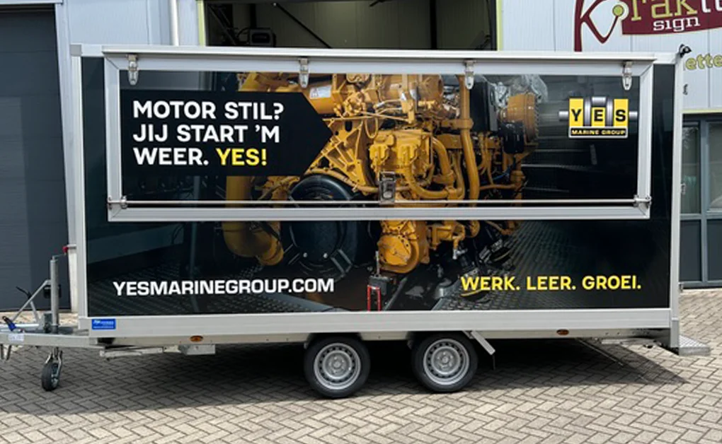 Aanhangerbelettering